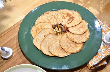 Kahvaltılık Pankek Tarifi ve Malzemeleri